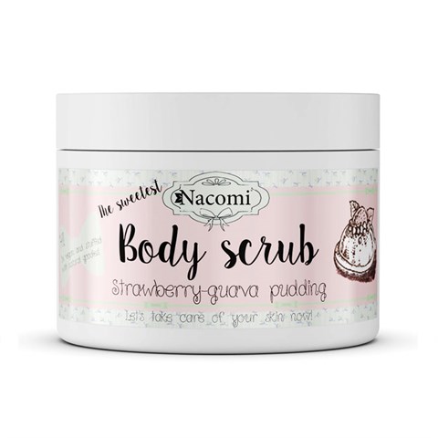 SCRUB CORPO RIVITALIZZANTE "STRAWBERRY & GUAVA PUDDING"