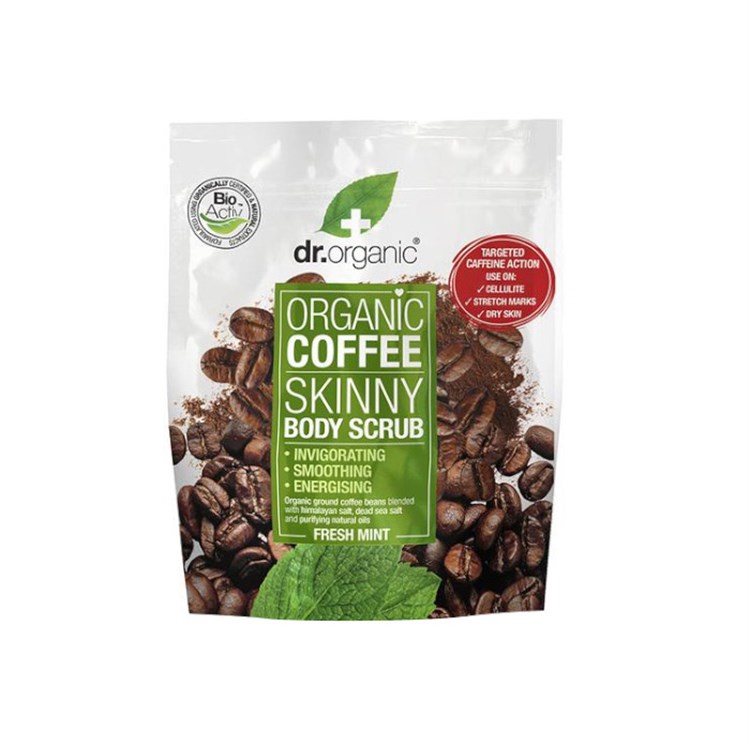 SCRUB SECCO SNELLENTE AL CAFFÈ Dr Organic Dr Organic