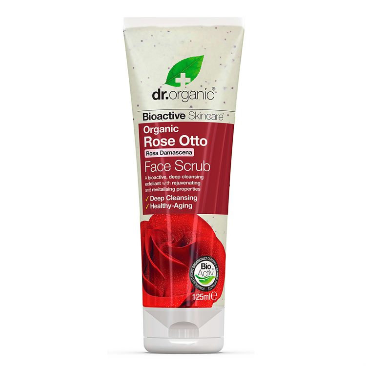 SCRUB VISO ALLA ROSA Dr Organic Dr Organic