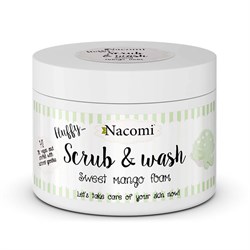 SCRUB & WASH  SWEET MANGO FOAM  Nacomi