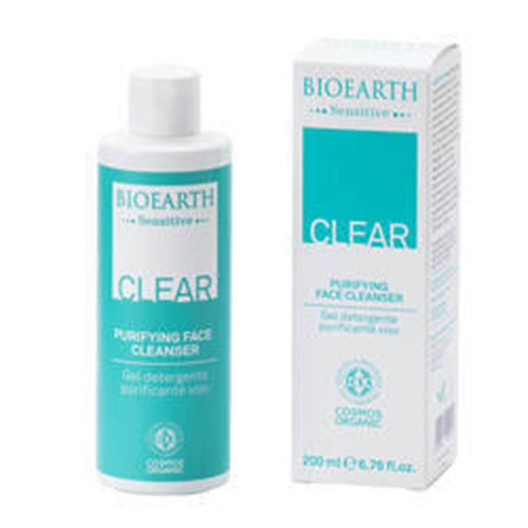 SENSITIVE CLEAR - GEL DETERGENTE PURIFICANTE VISO Bioearth Bioearth