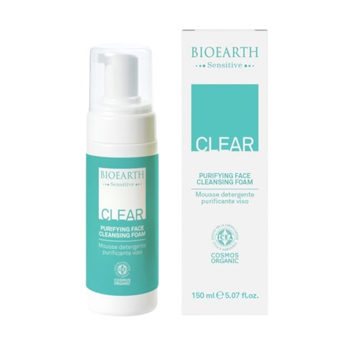 SENSITIVE CLEAR - MOUSSE DETERGENTE PURIFICANTE VISO