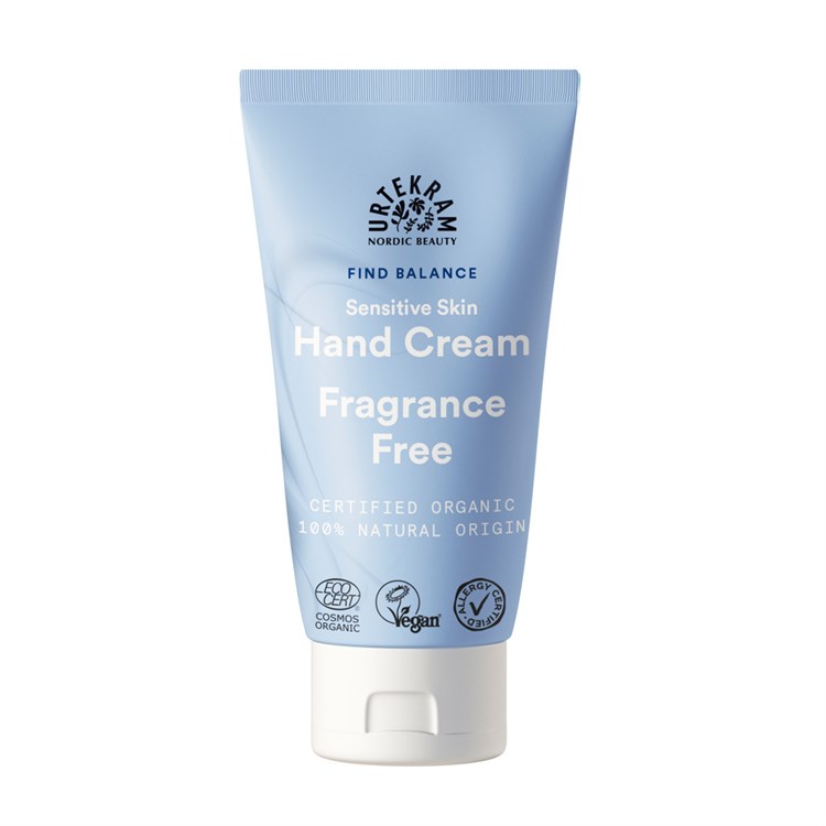 FRAGRANCE FREE - CREMA MANI PELLE SENSIBILE Urtekram Urtekram