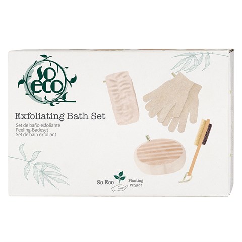 SET ESFOLIANTE PER IL BAGNO