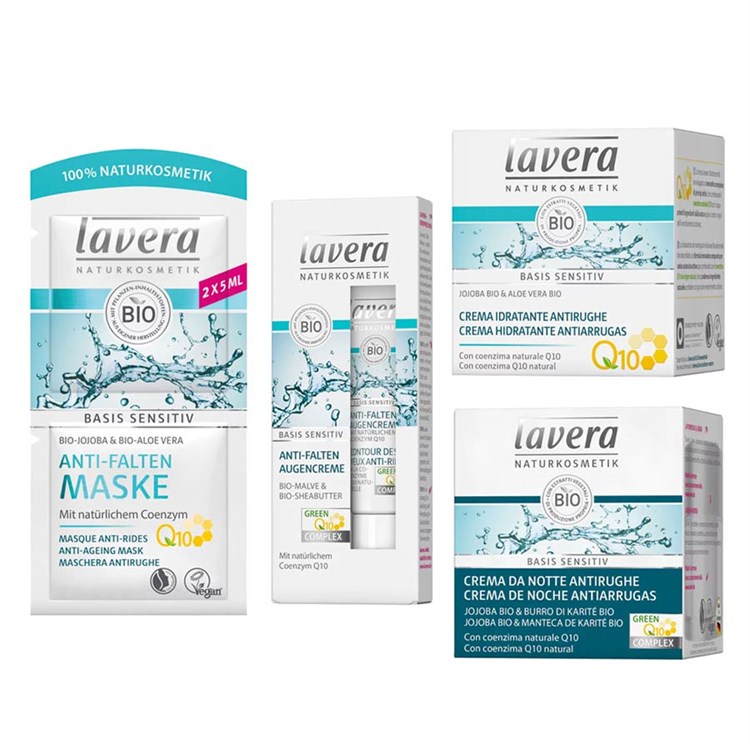 SET LAVERA - BASIS SENSITIV Q10 VISO *Non più assortito *Non più assortito