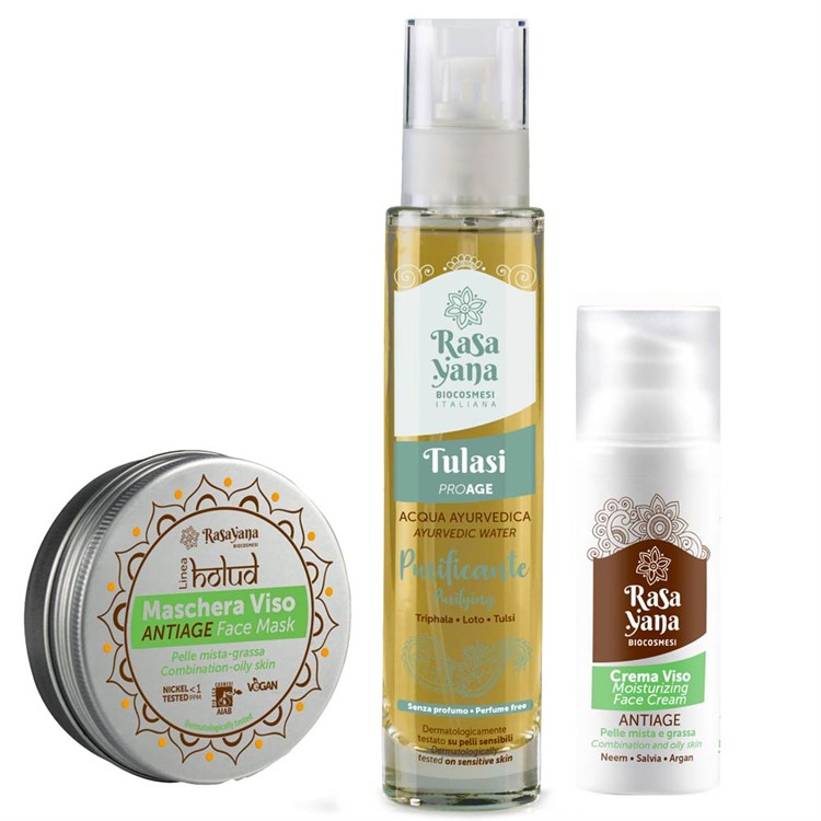 SET RASAYANA - ANTIAGE - PELLE MISTA E GRASSA *Non più assortito *Non più assortito
