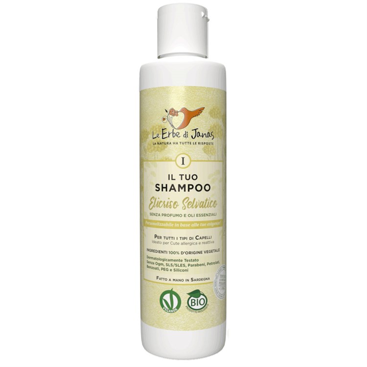 IL TUO SHAMPOO - ELICRISO SELVATICO Le Erbe di Janas Le Erbe di Janas