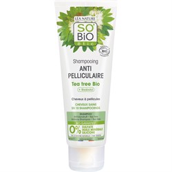 SHAMPOO ANTIFORFORA  TEA TREE & BISABOLOLO  So'Bio étic