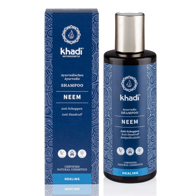 SHAMPOO AYURVEDICO NEEM ANTIFORFORA scadenza ravvicinata zzz Khadi zzz Khadi