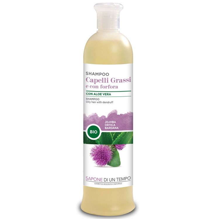 SHAMPOO CAPELLI GRASSI CON FORFORA Sapone di un Tempo Sapone di un Tempo