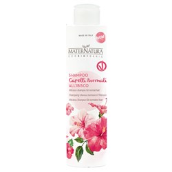 SHAMPOO  CAPELLI NORMALI  ALL'IBISCO MaterNatura