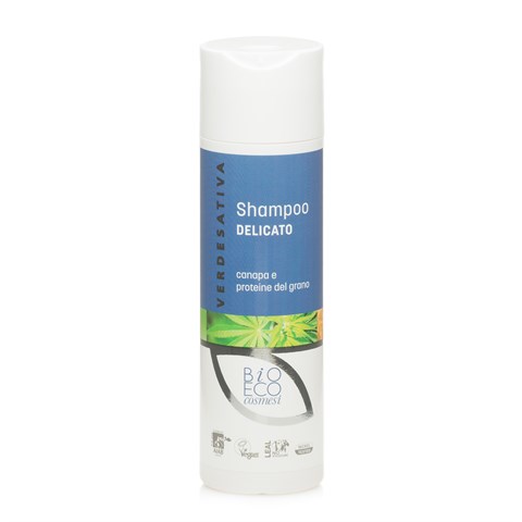 SHAMPOO DELICATO - CANAPA e PROTEINE DEL GRANO