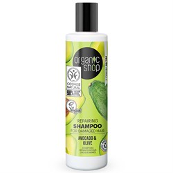 SHAMPOO RIPARATORE  AVOCADO E OLIVE  Organic Shop