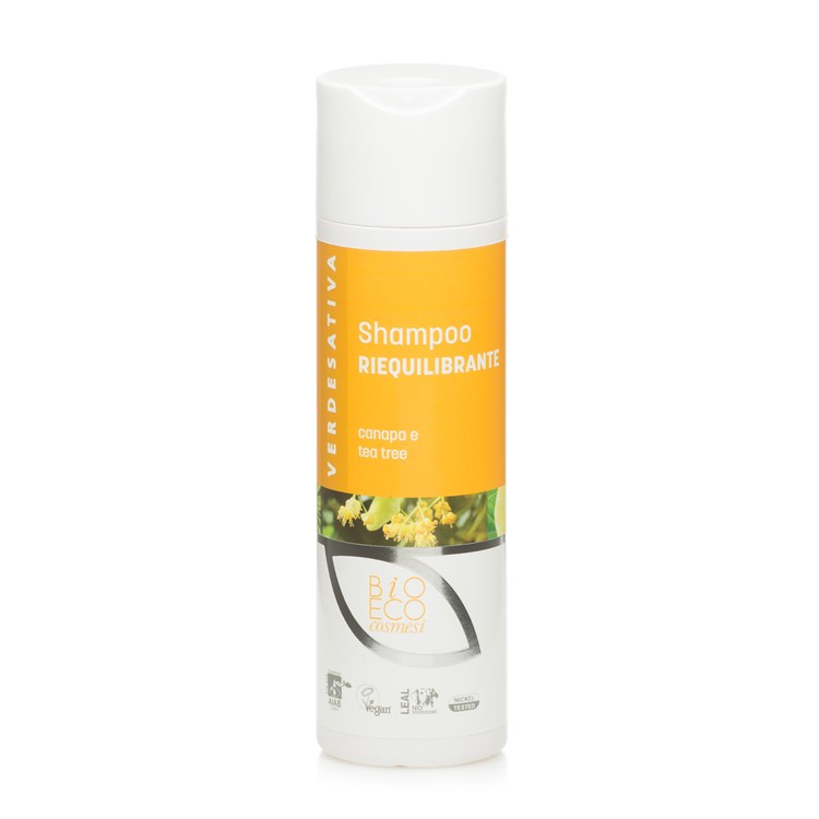 SHAMPOO RIEQUILIBRANTE - CANAPA E TEA TREE Verdesativa Verdesativa