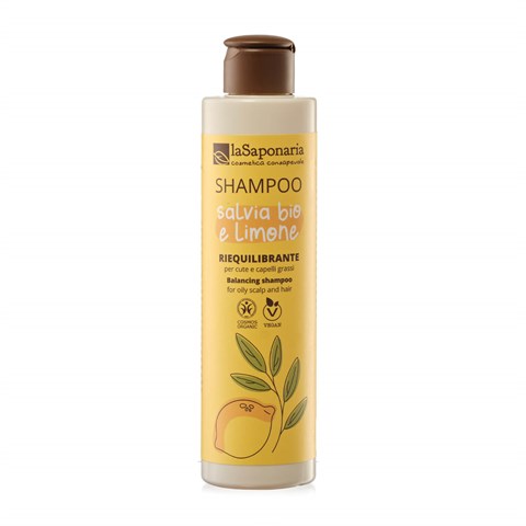 SHAMPOO RIEQUILIBRANTE - SALVIA e LIMONE