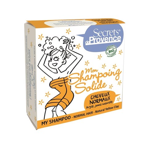 SHAMPOO SOLIDO "CAPELLI NORMALI" - ARGILLA GIALLA