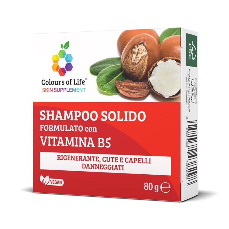 SHAMPOO SOLIDO CON VITAMINA B5 Optima Naturals Optima Naturals