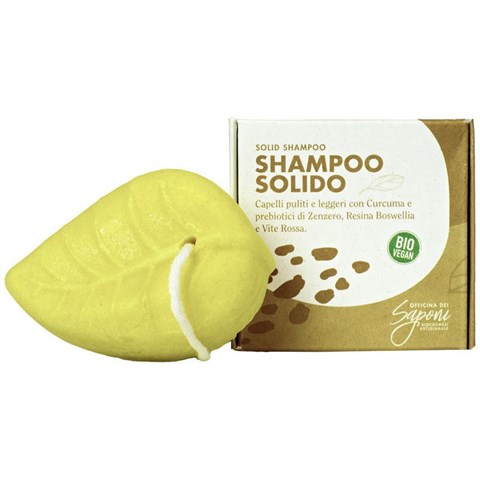SHAMPOO SOLIDO "CURCUMA & ZENZERO"