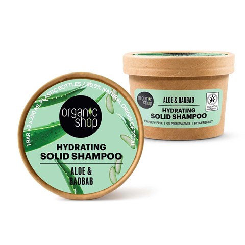 SHAMPOO SOLIDO IDRATANTE "ALOE e BAOBAB"