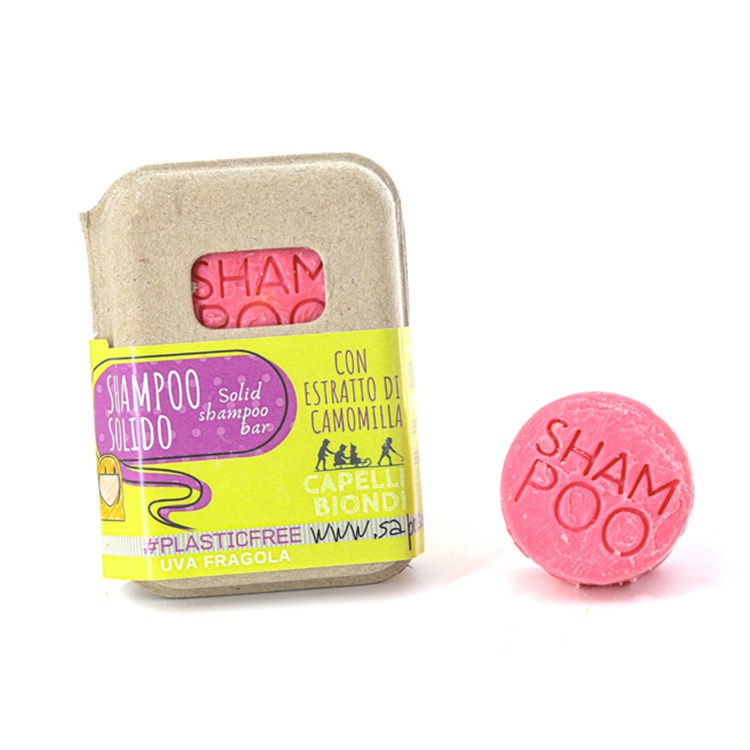 SHAMPOO SOLIDO PER CAPELLI BIONDI 