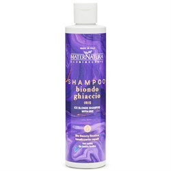 SHAMPOO TONALIZZANTE  CAPELLI BIONDO GHIACCIO  MaterNatura