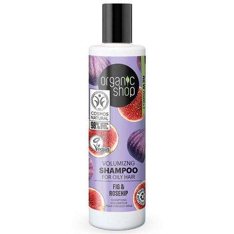 SHAMPOO VOLUMIZZANTE "FICO e ROSA CANINA"