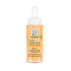 HYDRA ALOE - SIERO 24H IDRATANTE BOOSTER DI LUMINOSITÀ - VIT C So'Bio étic
