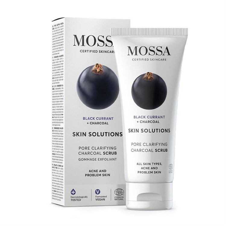 SKIN SOLUTION - SCRUB AL CARBONE ATTIVO Mossa Mossa