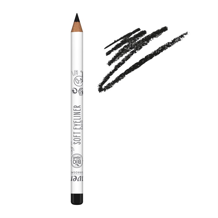 SOFT EYELINER 01 BLACK Lavera Lavera