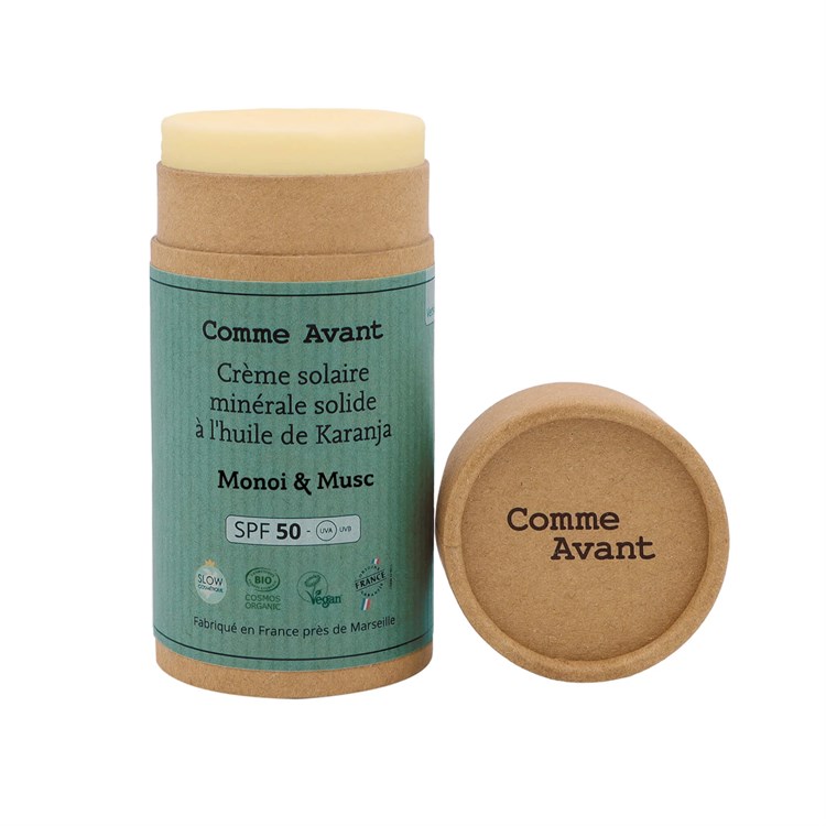 SOLARE SOLIDO SPF 50 - MONOI E MUSCHIO Comme Avant Comme Avant
