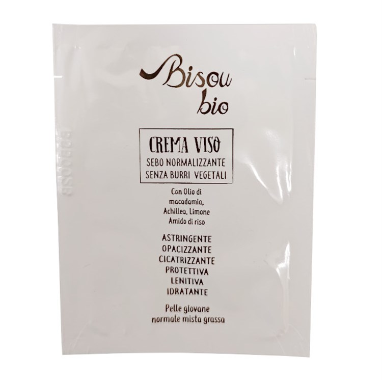 <span>Bisoubio</span><br>Crema viso sebonormalizzante<br><small>2 ml</small>  