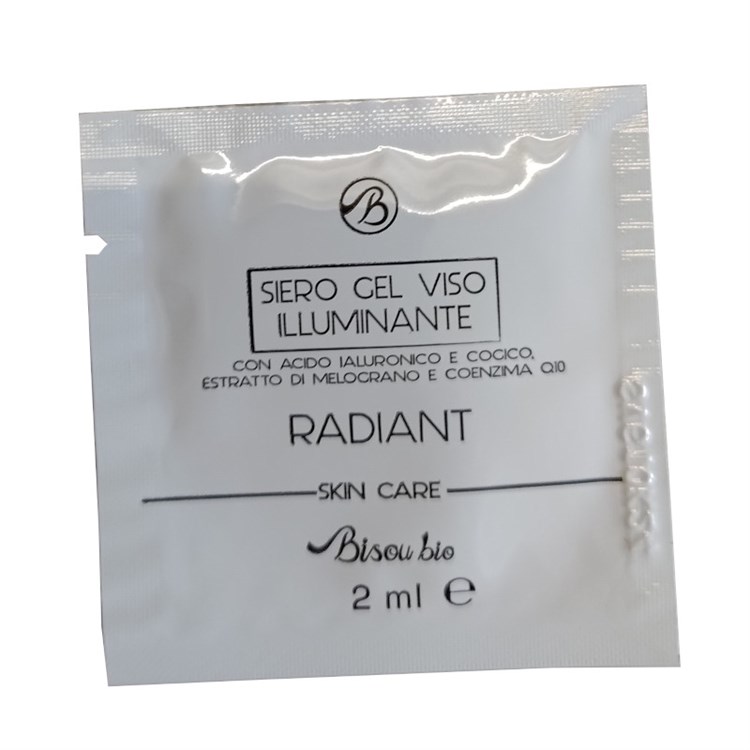 <span>Bisoubio</span><br>Siero gel viso illuminante<br><small>2 ml</small>  