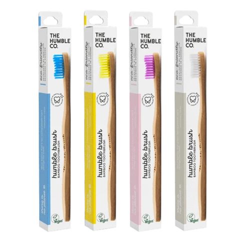 SPAZZOLINO DA DENTI IN BAMBOO - MEDIO