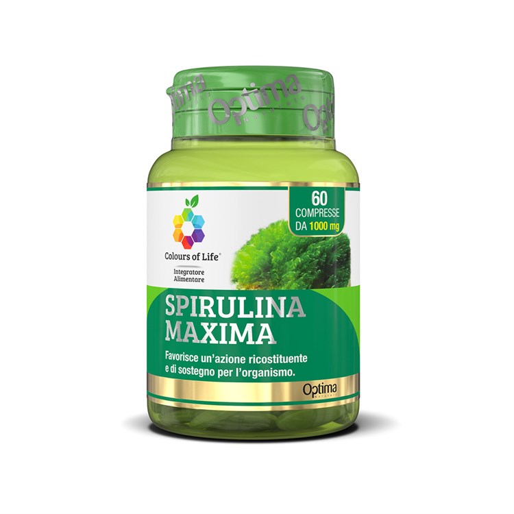 SPIRULINA MAXIMA - INTEGRATORE Optima Naturals Optima Naturals