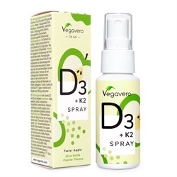 SPRAY ORALE  VITAMINE D3 & K2  Vegavero