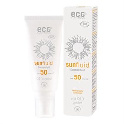 FLUIDO SOLARE SPF 50 COLORATO - COENZIMA Q10 Eco Cosmetics