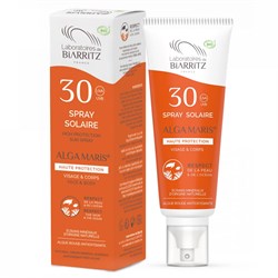 SPRAY SOLARE VISO & CORPO SPF 30 - ALGA MARIS Laboratoires de Biarritz