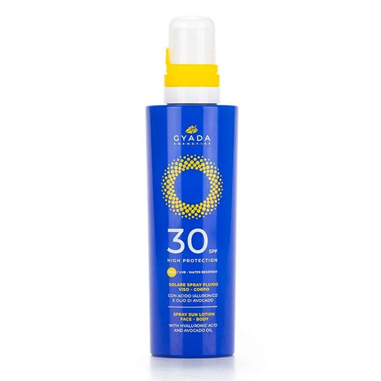 SPRAY SOLARE VISO E CORPO SPF 30 Gyada Cosmetics Gyada Cosmetics