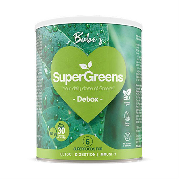 SUPERGREENS DETOX - SUPERFOOD *Non più assortito *Non più assortito