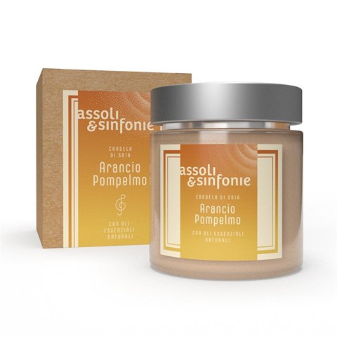 CANDELA DI SOIA - ARANCIO & POMPELMO