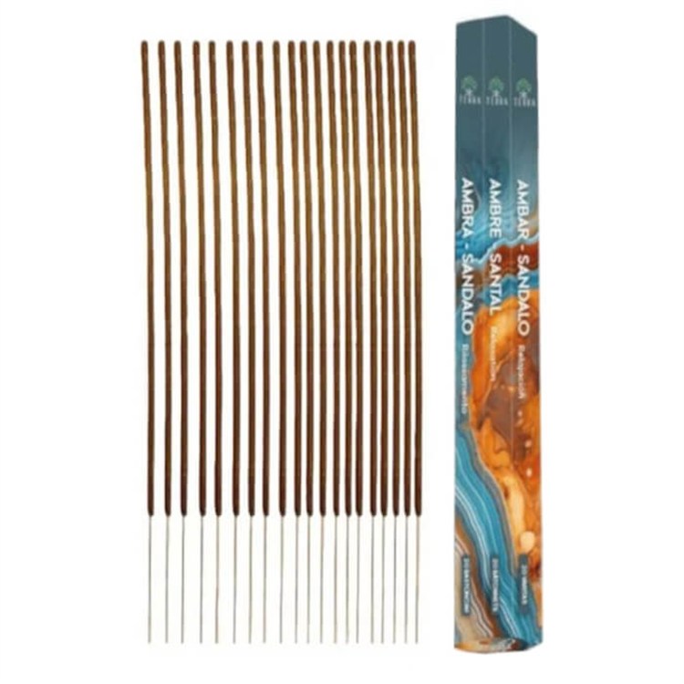 TERRA - INCENSO AMBRA E SANDALO Incensi & Accessori Incensi & Accessori