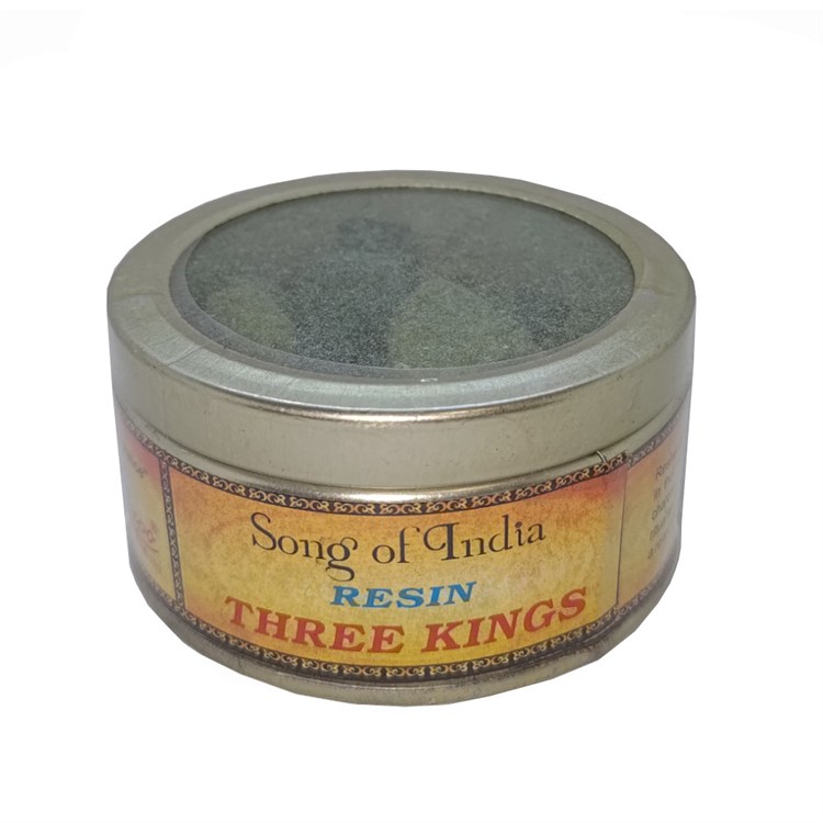 THREE KINGS - INCENSO IN RESINA - SONG OF INDIA *Non più assortito *Non più assortito