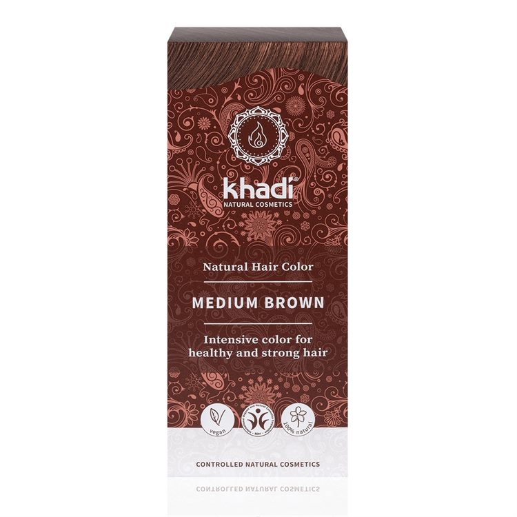 TINTA NATURALE - CASTANO MEDIO zzz Khadi zzz Khadi