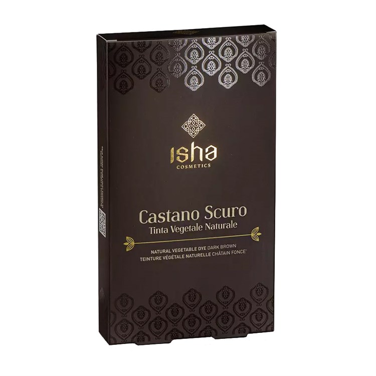 TINTA VEGETALE - CASTANO SCURO Isha Cosmetics Isha Cosmetics