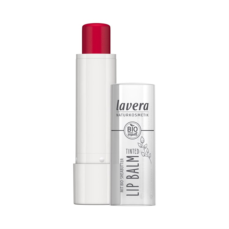TINTED LIP BALM - 03 STRAWBERRY RED Lavera Lavera