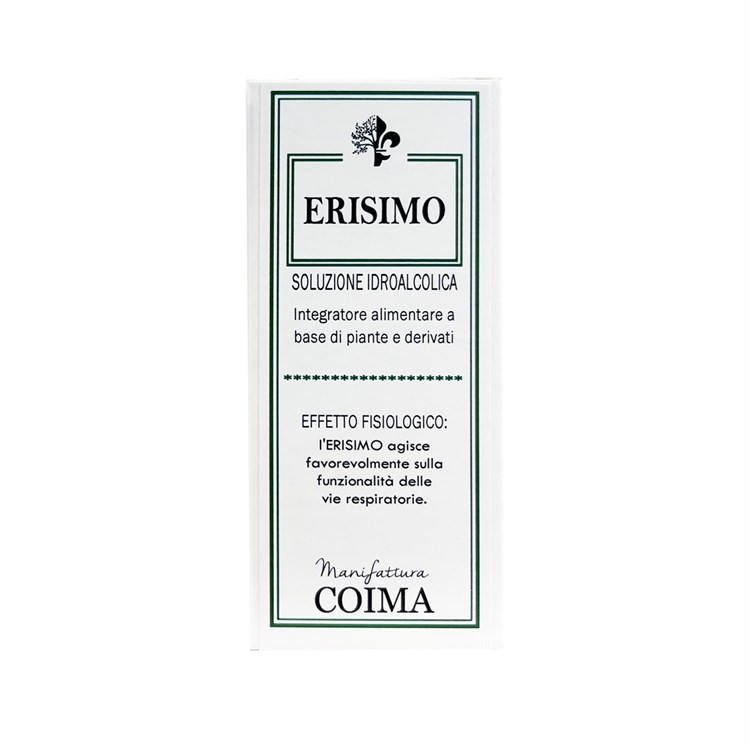 TINTURA MADRE DI ERISIMO Coima Coima