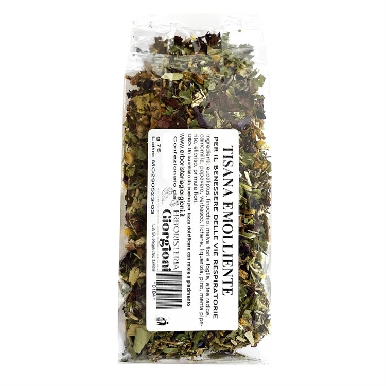 TISANA EMOLLIENTE TOSSE Erboristeria Giorgioni Erboristeria Giorgioni