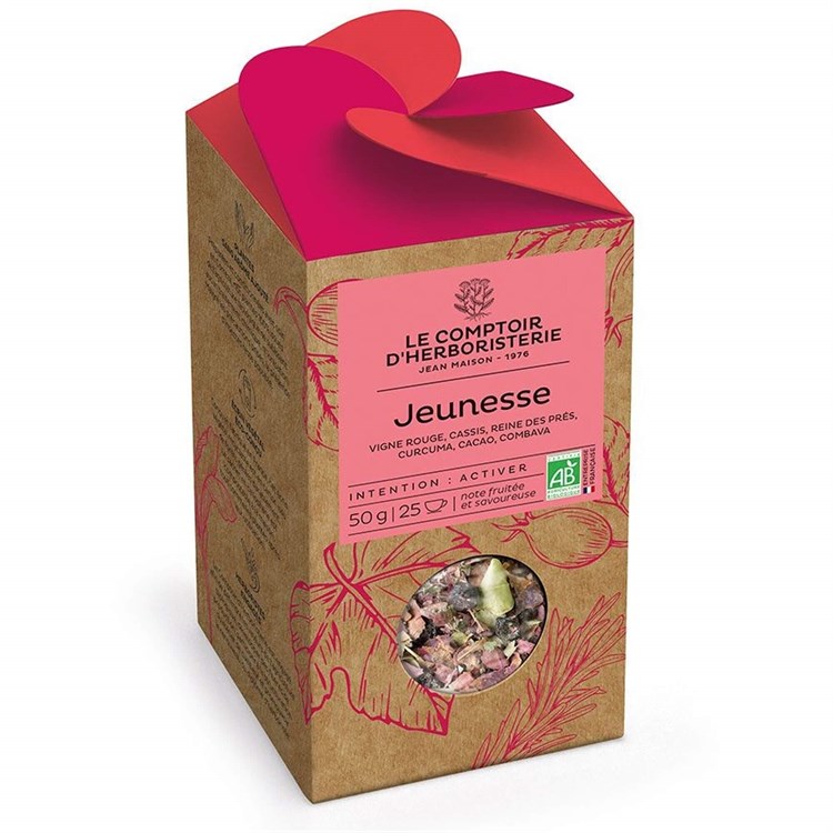 TISANA GIOVINEZZA Le Comptoir d'herboristerie Le Comptoir d'herboristerie