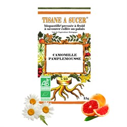 TISANA IN CARAMELLE - CAMOMILLA & POMPELMO Biopastille