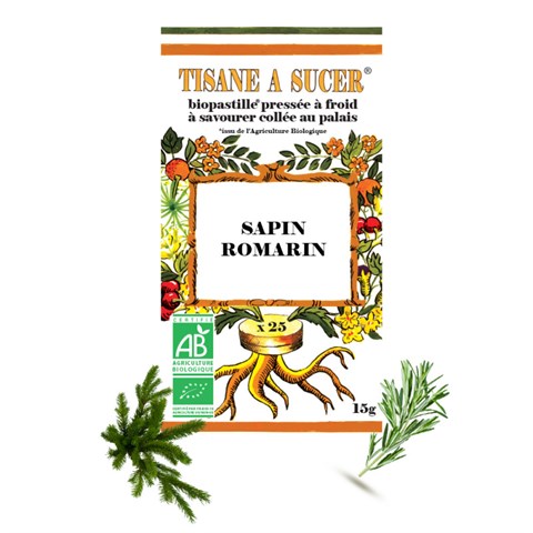 TISANA IN CARAMELLE - ABETE & ROSMARINO